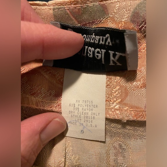 Vintage 90s Michael K & Company Floral Skirt Size 9 - Picture 5 of 9